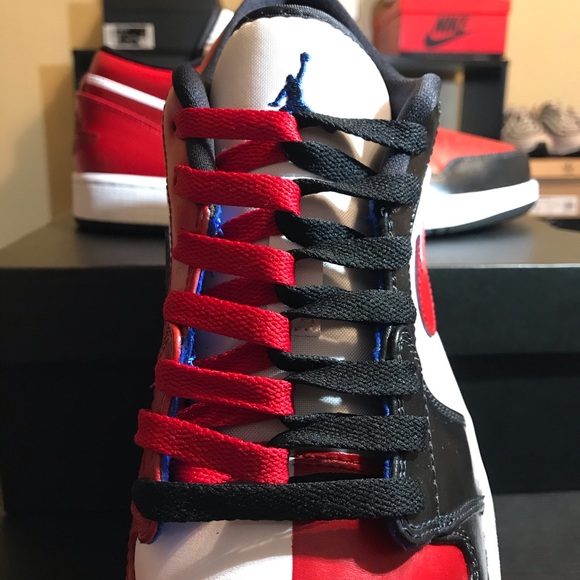 Nike Jordan 1 Low Custom Size 9.5 Men - Picture 4 of 9